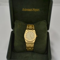 Audemars Piguet Royal Oak Mens 18k Gold Watch