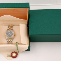 Rolex Mens Datejust 18K Gold & Stainless Steel Watch